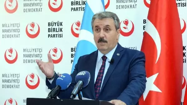 BBP Genel Başkanı Destici'den Telafer ve Tazehurmatu Açıklaması