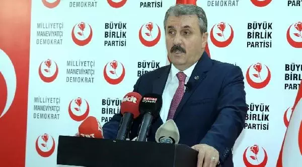 BBP Genel Başkanı Destici'den Telafer ve Tuzhurmatu Açıklaması