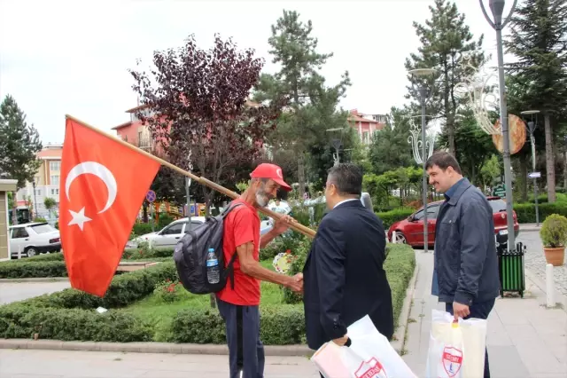 15 Temmuz ve Şehitleri Unutturmamak İçin Yürüyor