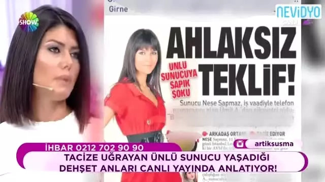 Ahlaksız Teklifi Canlı Yayında Anlattı
