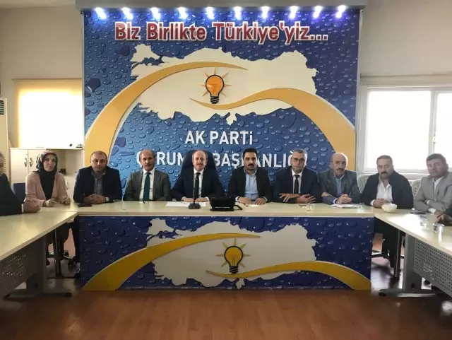 AK Parti İl Yönetim Kurulu Toplantısı Yapıldı