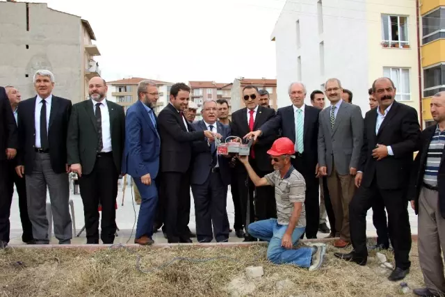 Hazer Dinari Camii'nin Temeli Törenle Atıldı Hazer Dinari Camii'nin Temeli Törenle Atıldı