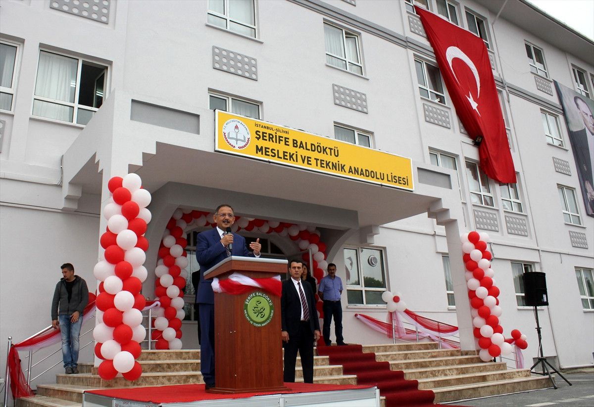 Silivri'de Lise Ek Hizmet Binası Açılış Töreni