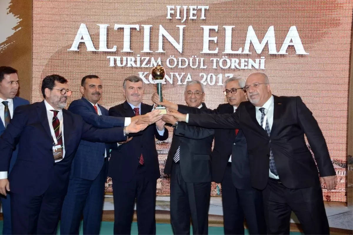 Turizmin Oscar'ı 'Fijet Altın Elma' Ödülü Konya'nın