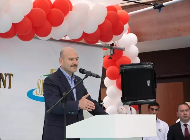 İçişleri Bakanı Soylu Trabzon'da Açıklaması İçişleri Bakanı Soylu Trabzon'da Açıklaması