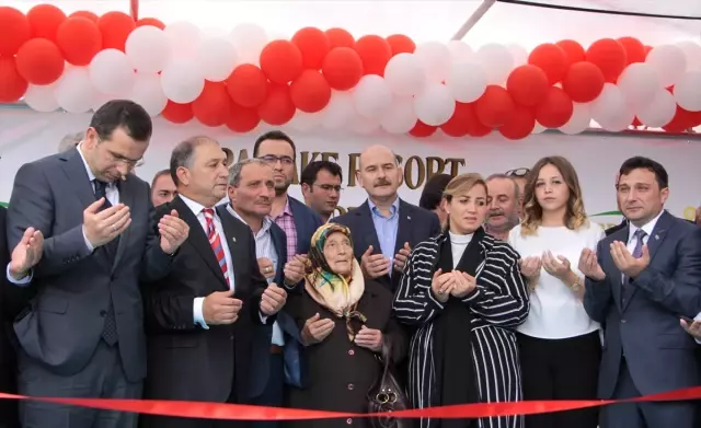 İçişleri Bakanı Soylu Trabzon'da Açıklaması İçişleri Bakanı Soylu Trabzon'da Açıklaması