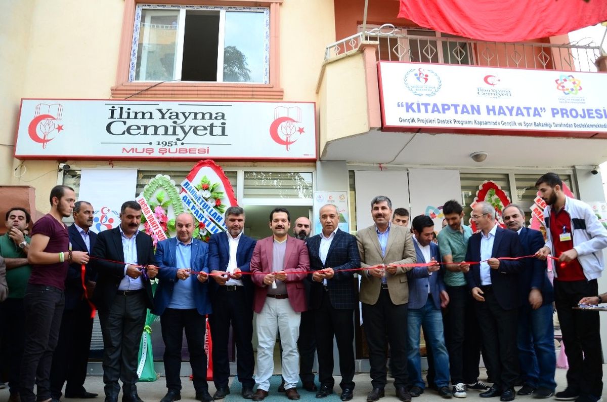 Muş'ta 'Kitaptan Hayata' Projesinin Startı Verildi