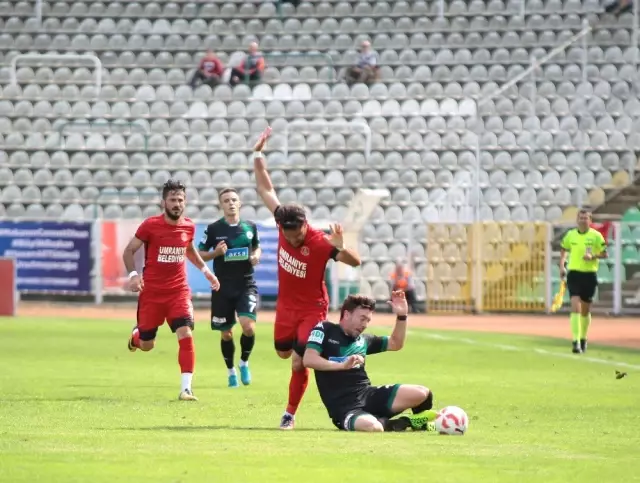 Tff 1. Lig: Akın Çorap Giresunspor: 1 - Ümraniyespor: 1