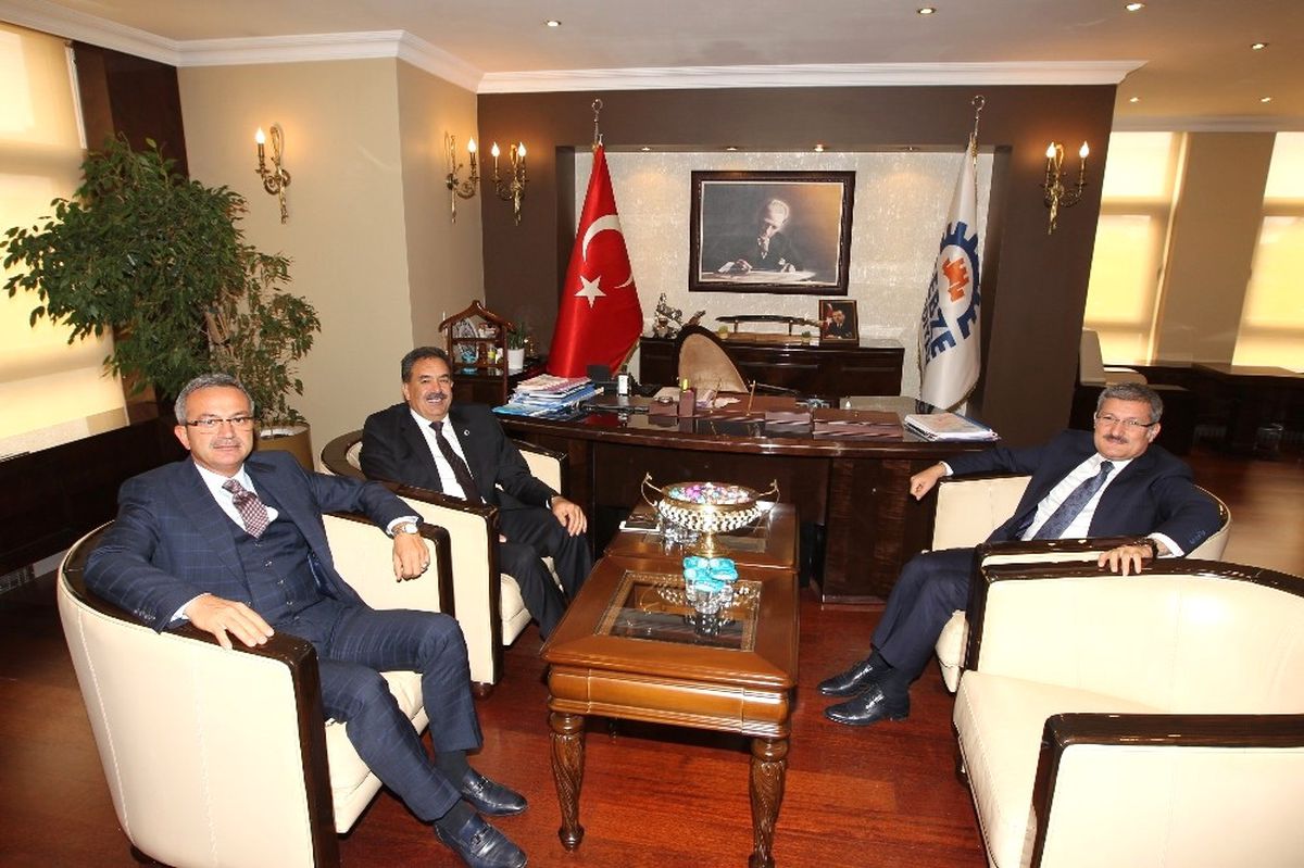 Başkan Köşker'e Ziyaretler Sürüyor
