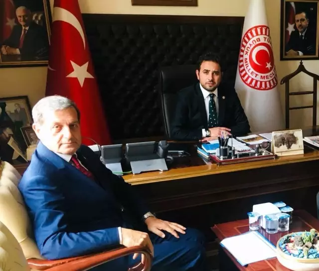 Başkan Özkan: Yatırım Planlarımızı ve Projelerimizi Milletvekilimiz İshak Gazel'e Sunduk