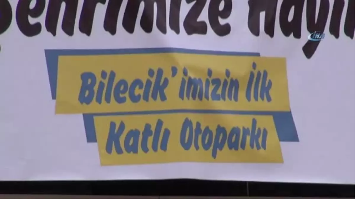 Bilecik'in İlk Katlı Otoparkının Temelleri Atıldı