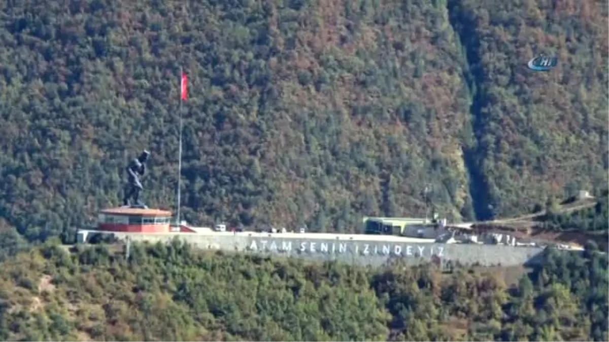 Türkiye'nin En Büyük Atatürk Heykeli Turizme Açıldı