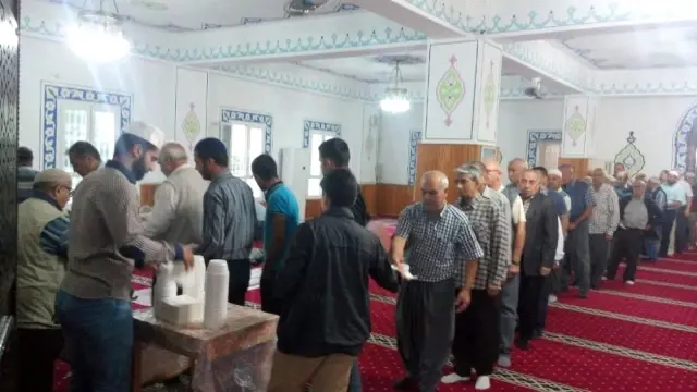 Din Görevlileri Sabah Namazında Buluştu Din Görevlileri Sabah Namazında Buluştu