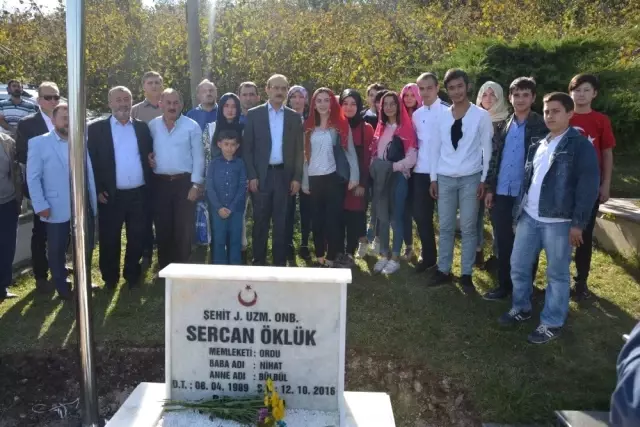 Şehit Sercan Öklük Baba Ocağında Anıldı Şehit Sercan Öklük Baba Ocağında Anıldı