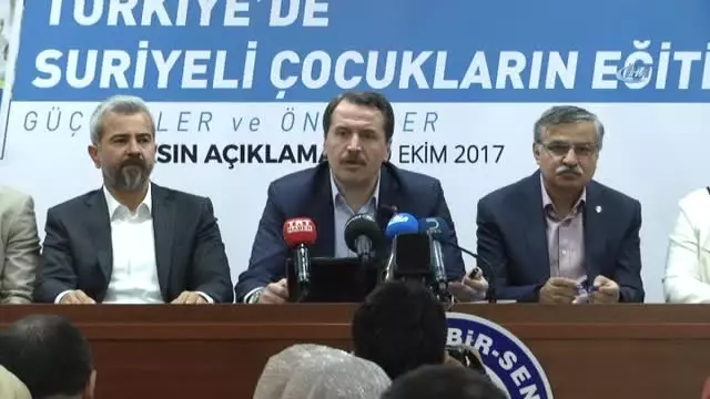 Eğitim Bir-Sen'den 'Türkiye'de Suriyeli Çocukların Eğitimi: Güçlükler ve Öneriler' Raporu