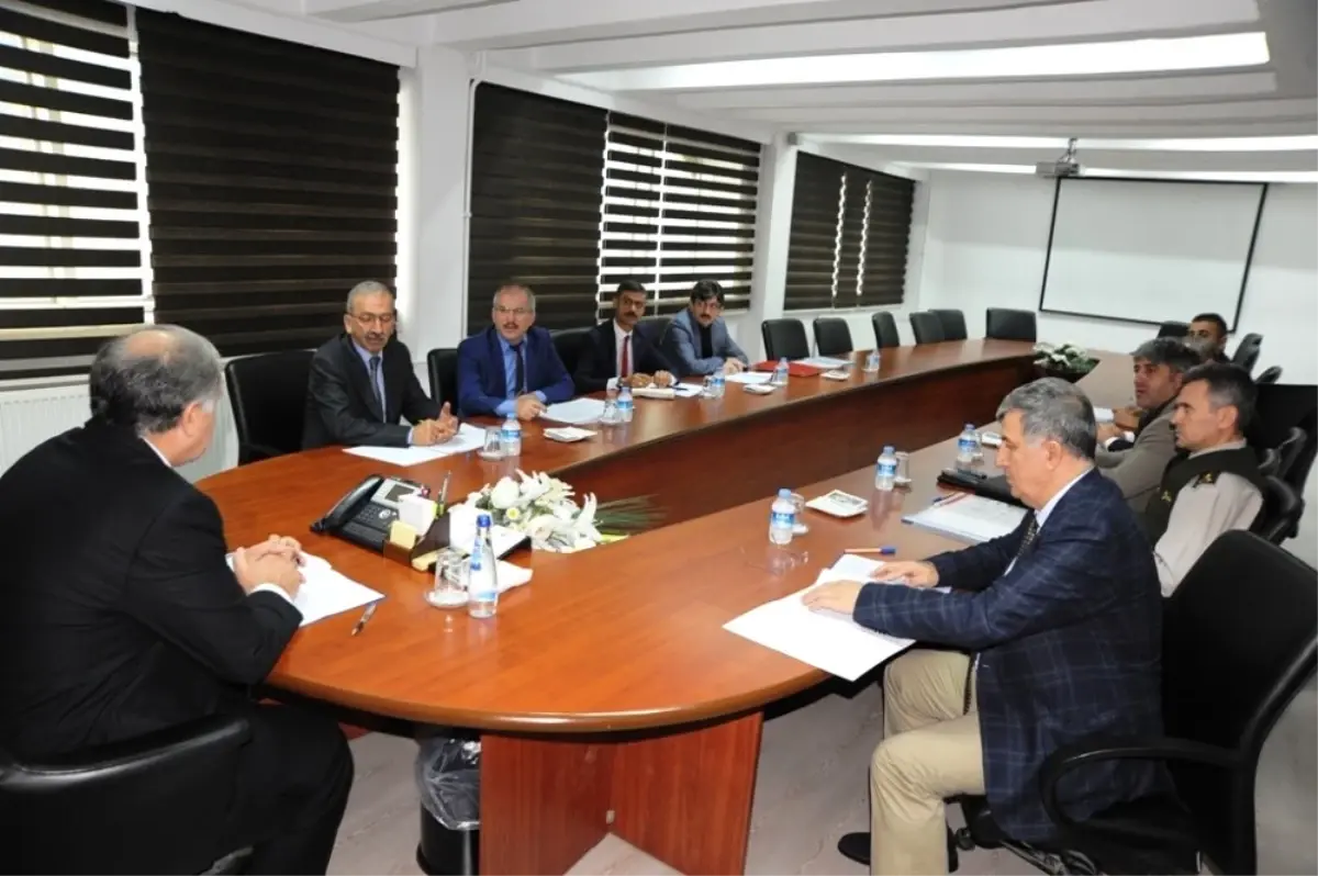 Artvin'de Spor Güvenliği Toplantısı Yapıldı