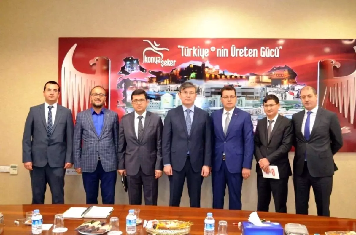 Kazakistan Ankara Büyükelçisi ve Beraberindeki Heyet Konya Şeker'de