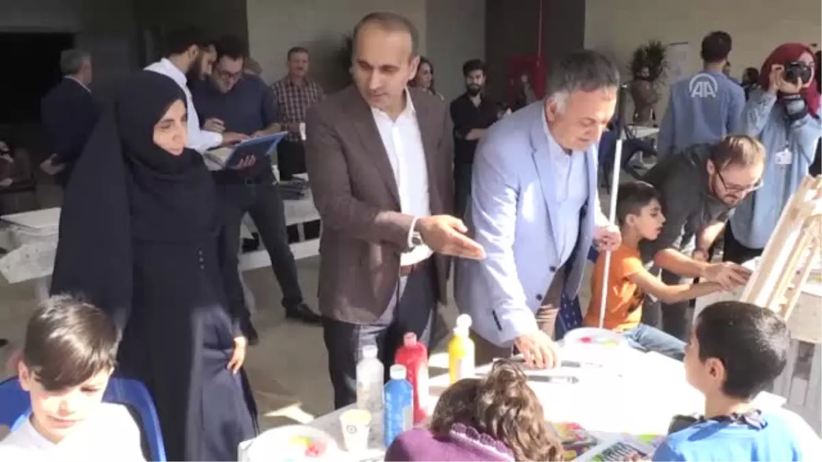 Suriyeli Çocuklar, '1 Tuval 1 Hayal' Etkinliğinde Buluştu