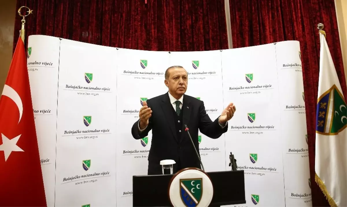Cumhurbaşkanı Erdoğan: 'Novi Pazar Bir Olsun Kardeş Olsun Hep Birlikte Novi Pazar Olsun'