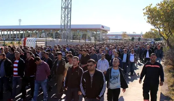 Tüpraş'ta Protesto Eylemi