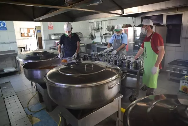 Aşevi Evlere Yemek Servisi Hizmetini Sürdürüyor Haberler