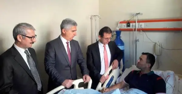 Başsavcı Yavuz'dan Yaralı Binbaşı'ya Ziyaret