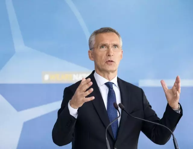 Çavuşoğlu, Stoltenberg ile Görüştü