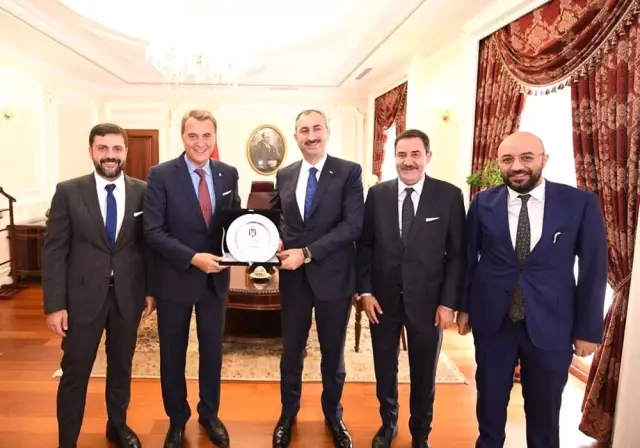 Fikret Orman, Adalet Bakanı Abdulhamit Gül'ü Ziyaret Etti