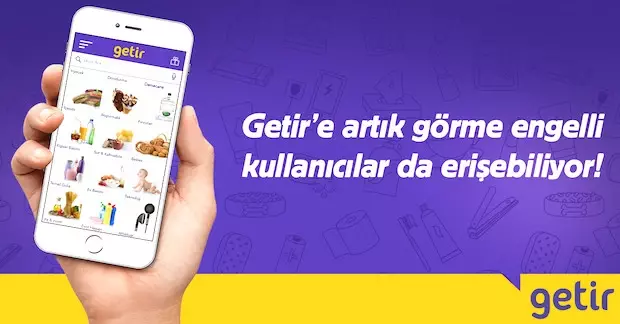 Getir, Görme Engellilere Kolay Alışveriş İmkanı Sundu