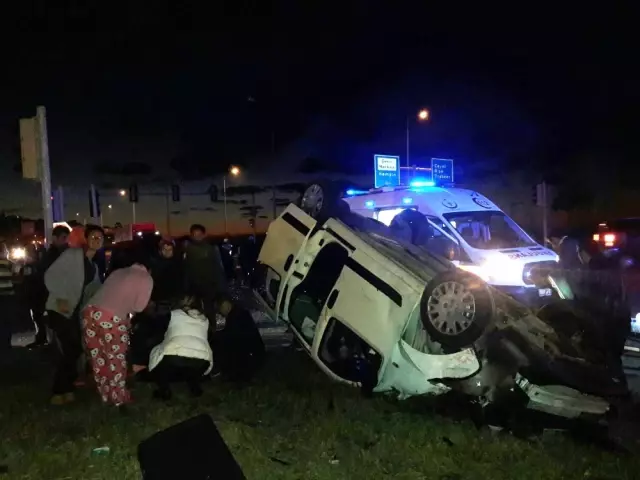 Rize'de Trafik Kazası: 6 Yaralı