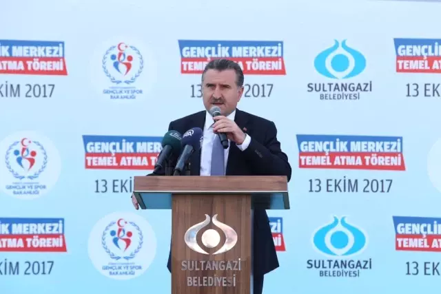 Spor Bakanı Osman Aşkın Bak, Sultangazi'de Gençlik Merkezi Temeli Attı Spor Bakanı Osman Aşkın Bak, Sultangazi'de Gençlik Merkezi Temeli Attı