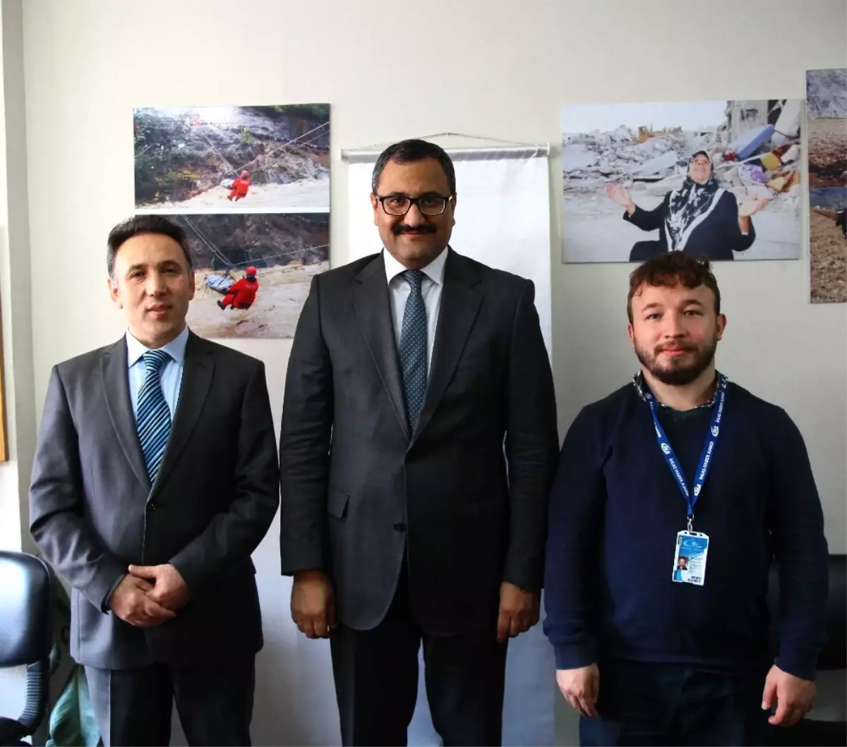 Giresun Valisi Harun Sarıfakıoğulları'ndan İha'ya Ziyaret