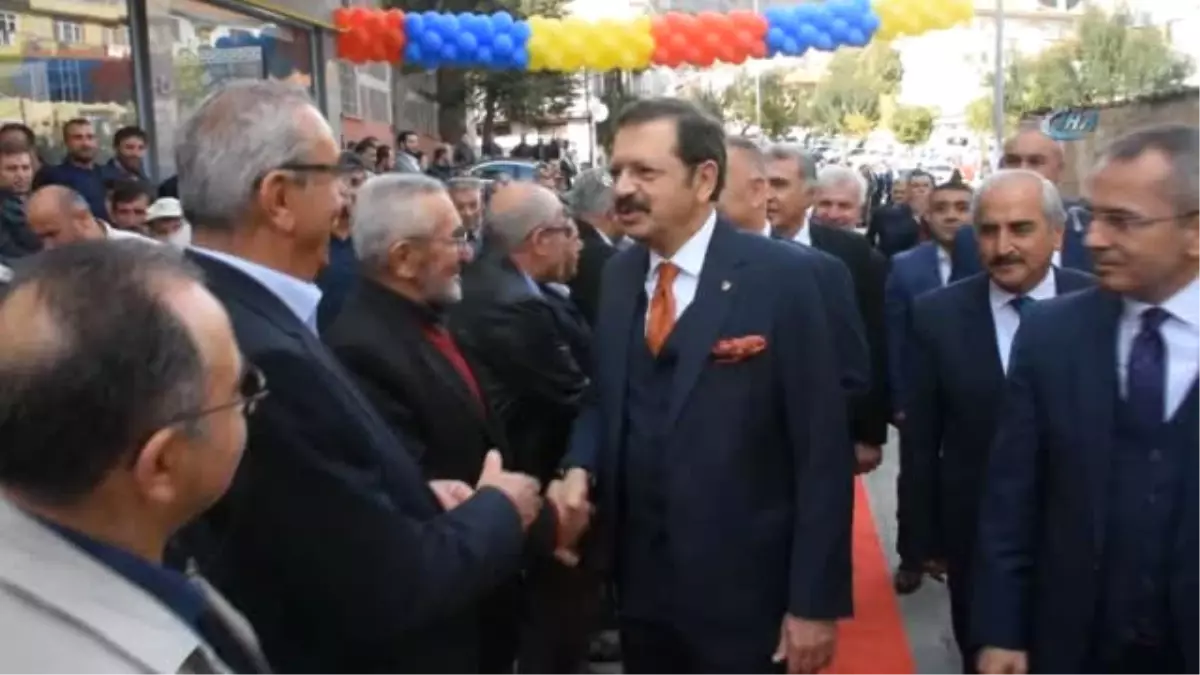 TOBB Başkanı Hisarcıklıoğlu, Tosya Tso'nun Temelini Attı