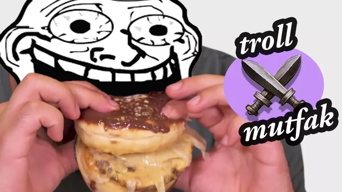 Troll Mutfak - Rakibinin Hamburgerini Trolle