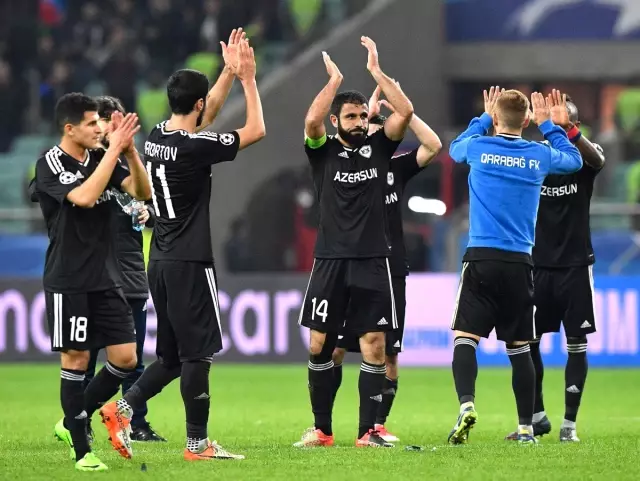 Azerbaycan Temsilcisi Karabağ, 10 Kişi Kaldığı Maçta Atletico Madrid'le 0-0 Berabere Kaldı
