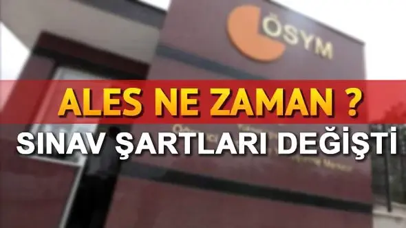 ÖSYM'den ALES başvurusu için son gün uyarısı! ALES ne zaman?