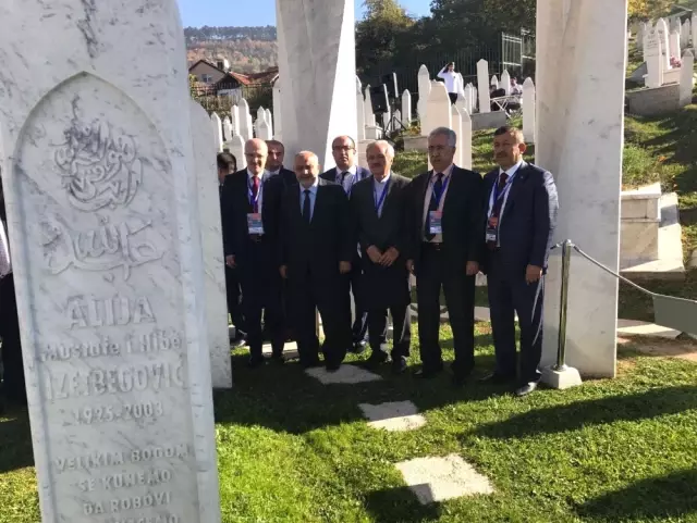 Başkan Karabacak, İzzetbegoviç'in Anma Törenine Katıldı Başkan Karabacak, İzzetbegoviç'in Anma Törenine Katıldı