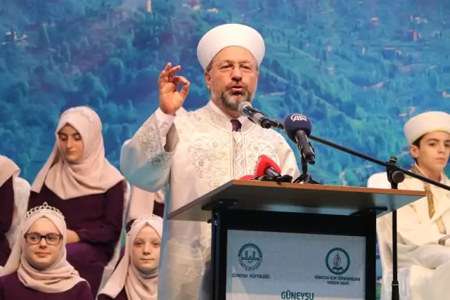 Diyanet İşleri Başkanı Erbaş: 'Bugün Dünyamızın Hangi Meselesini Çözmek İstersek Mutlaka Kur'an'ın... Diyanet İşleri Başkanı Erbaş: 'Bugün Dünyamızın Hangi Meselesini Çözmek İstersek Mutlaka Kur'an'ın...
