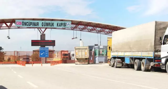 Kilis'teki Öncüpınar Sınır Kapısı Geçici Olarak Kapatıldı