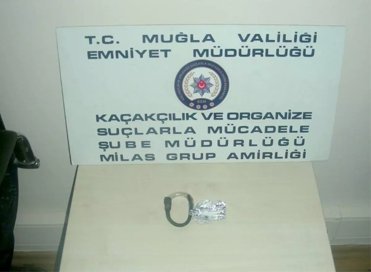 Milas'ta Kom'dan Uyuşturucu Operasyonu