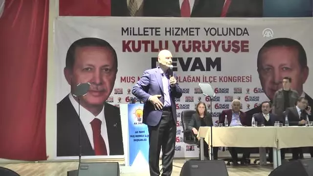 Soylu: 'Gelecek Nesillerimize Güçlü Bir Türkiye Bırakmak İstiyoruz' Soylu: 'Gelecek Nesillerimize Güçlü Bir Türkiye Bırakmak İstiyoruz'