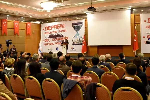 Van'da Deprem Gerçeğine Karşı, Geç Olmadan Kentsel Dönüşüm Çalıştayı Yapıldı Van'da Deprem Gerçeğine Karşı, Geç Olmadan Kentsel Dönüşüm Çalıştayı Yapıldı