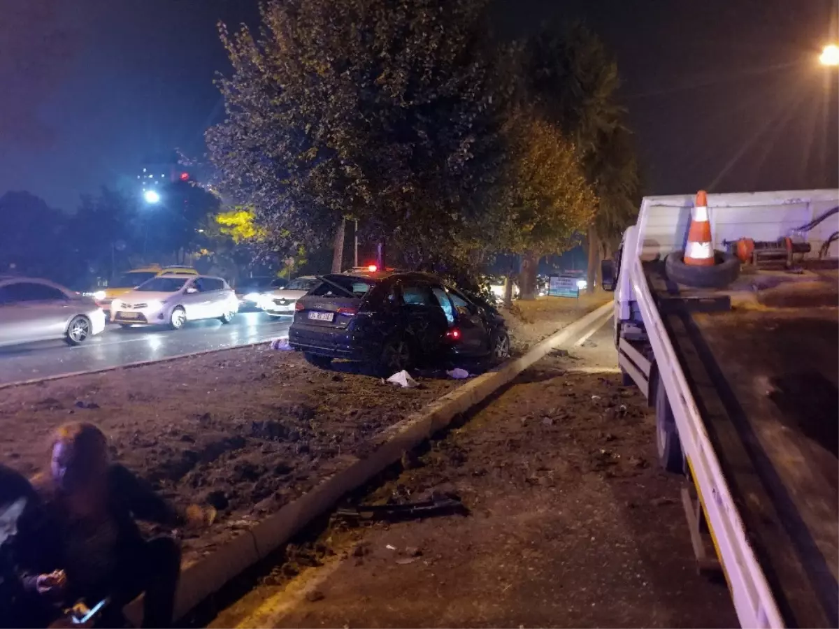 Sahil Yolunda Feci Kaza: 5 Yaralı