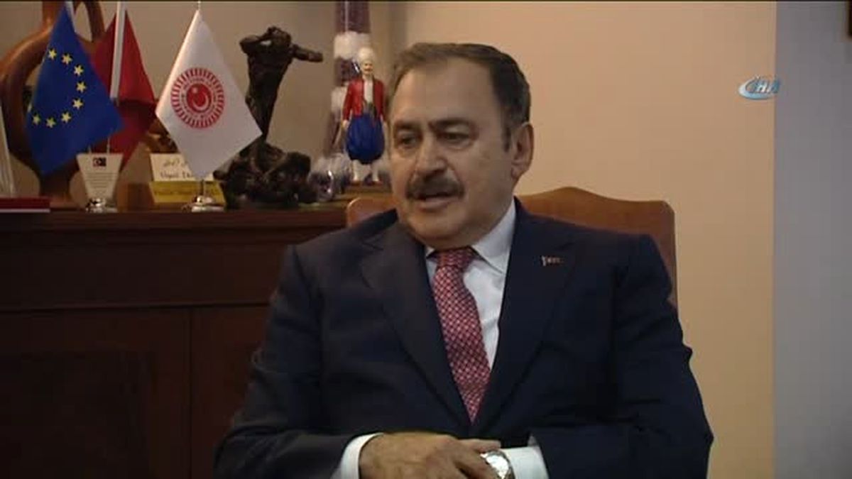 Bakan Eroğlu, Uganda Sudan Sorumlu Devlet Bakanı Ronald ile Bir Araya Geldi