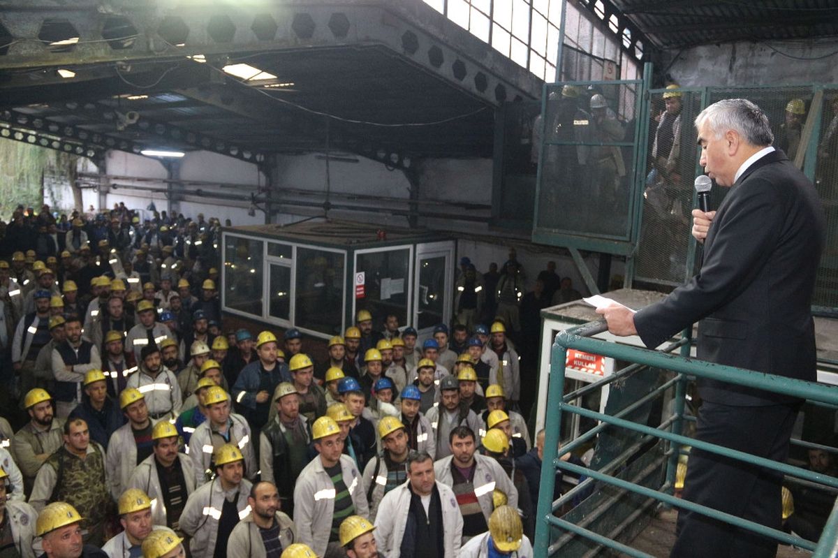 Madencilerden Torba Yasa Tasarısına Tepki