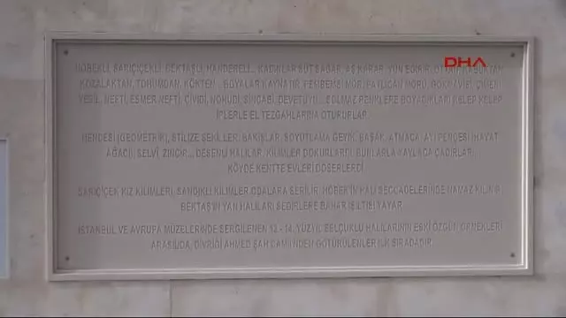 Sivas Divriği Cumhuriyet Meydanı Törenle Açıldı Sivas Divriği Cumhuriyet Meydanı Törenle Açıldı
