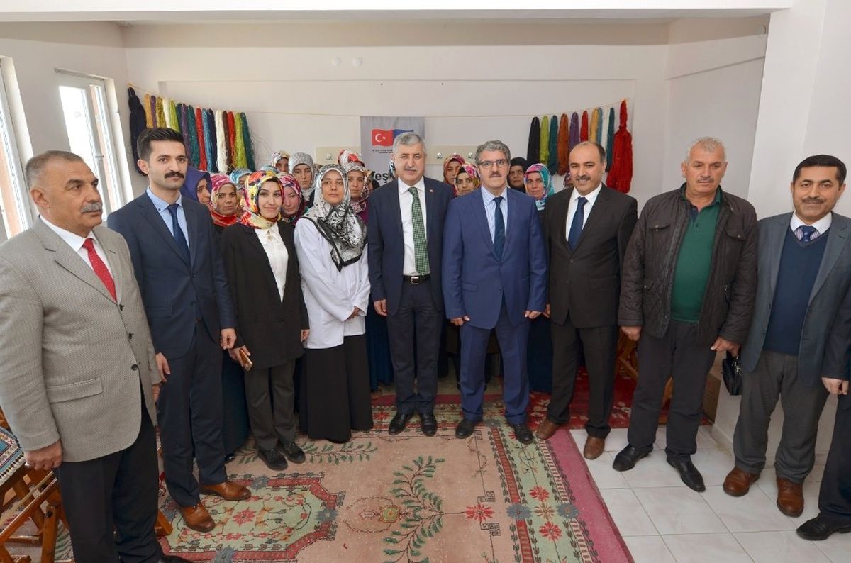Yeşilyurt'ta 135 Bin 445 Euro Bütçeli Meslek Projesi Tamamlandı