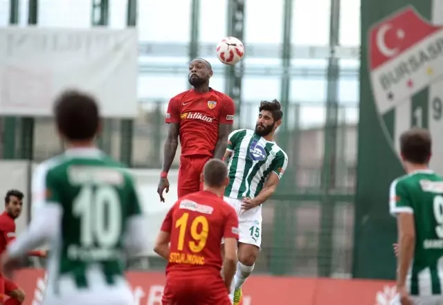 Ziraat Türkiye Kupası: Yeşil Bursa: 1 - Kayserispor: 2 Ziraat Türkiye Kupası: Yeşil Bursa: 1 - Kayserispor: 2