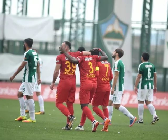 Ziraat Türkiye Kupası: Yeşil Bursa: 1 - Kayserispor: 2 Ziraat Türkiye Kupası: Yeşil Bursa: 1 - Kayserispor: 2