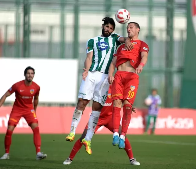 Ziraat Türkiye Kupası: Yeşil Bursa: 1 - Kayserispor: 2 Ziraat Türkiye Kupası: Yeşil Bursa: 1 - Kayserispor: 2